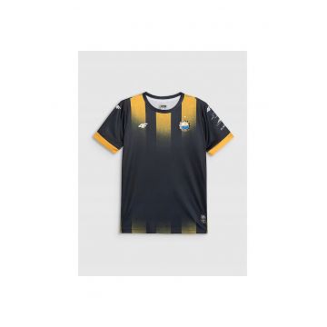 Tricou sport  bumbac confortabil - negru - barbatesc