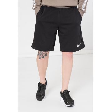 Bermude cu tehnologie Dri-Fit pentru antrenament - Negru