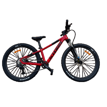 Bicicleta MTB Storm Raptor 1.0, 27.5 Inch, Cadru 13, Frane Hidraulice, Rosu Negru