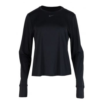 Bluza alergare dama  One Classic Dri-Fit - Negru