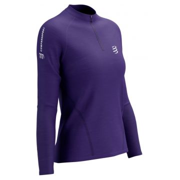 Bluza alergare dama  Trail HZ FW 2024-Mov-