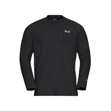 Bluza barbati  Prelight Trail Crew FW 2025 - Negru