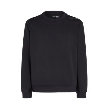 Bluza cu decolteu la baza gatului pentru fitness - Negru