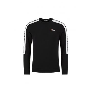 Bluza  TEOM - Bumbac/Poliester - Negru/Alb -
