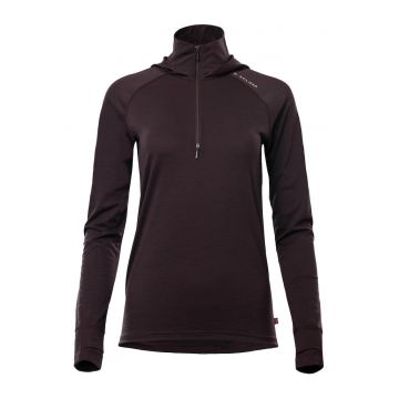 Bluza termica dama  Lightwool - Visiniu
