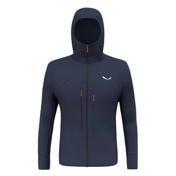 Fleece trekking barbati  Agner Polarlite - Bleumarin