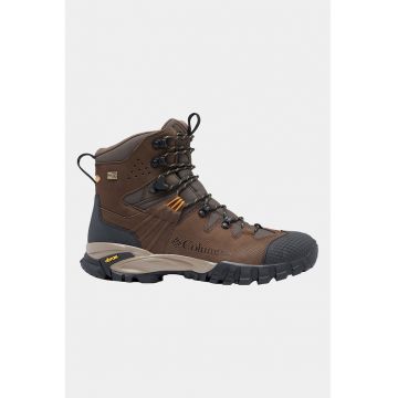 Ghete de piele pentru trekking Geoterra Outdry - Maro