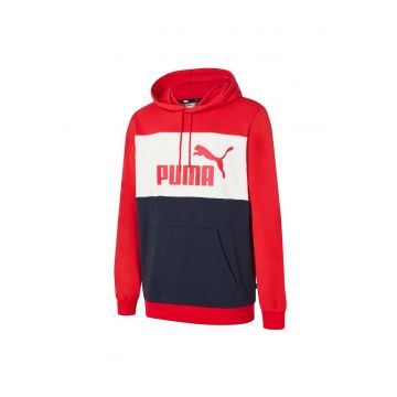 Hanorac  ESS+ Colorblock Hoodie TR - 848772-21 - Barbati - Rosu - Rosu