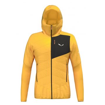Jacheta barbati  Ortles Hybrid TirolWool Responsive - Negru/Galben