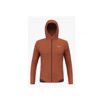 Jacheta  Pedroc PL Hooded Jacket - maro - fleece - uscare rapida