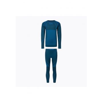 Lenjerie termoactiva pentru copii  Skido Recycled bleumarin