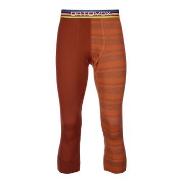 Pantaloni de corp barbati  Merino 3/4 185 Rock N Wool - Portocaliu