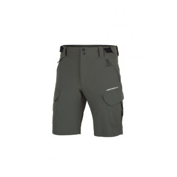 Pantaloni scurti cargo de trekking pentru barbati Anthon - Verde inchis