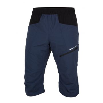 Pantaloni scurti trekking barbati  Artur - Negru/Bleumarin