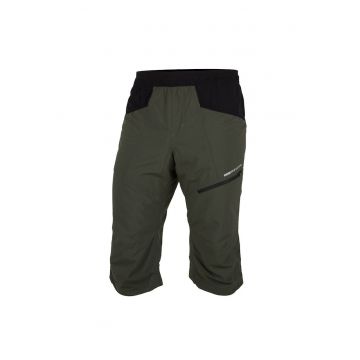 Pantaloni scurti trekking barbati  Artur - Verde/Negru