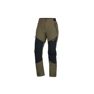 Pantaloni stretch si usori de trekking pentru barbati Fiorenzo manual - Verde/Negru