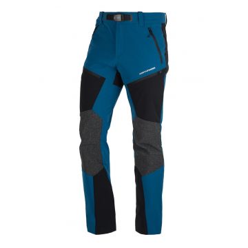Pantaloni trekking barbati  Leone - albastru/negru
