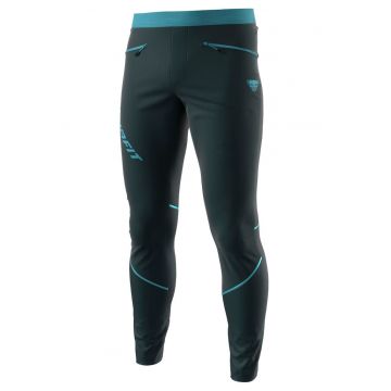 Pantaloni trekking barbati  Traverse Dynastretch - Negru/Turcoaz