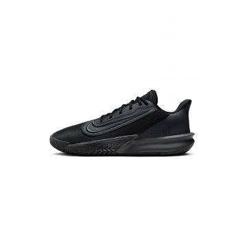 Pantofi din material textil pentru baschet Precision 7 - Negru/Gri antracit