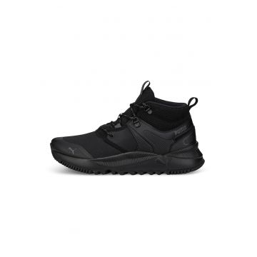 Pantofi mid-cut cu insertii textile Pacer Future TR - Negru