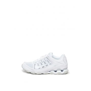 Pantofi Reax 8 TR cu insertii de piele pentru fitness - Alb