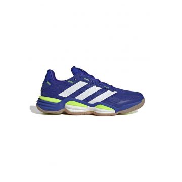 Pantofi Stabil 16 din plasa cu garnituri sintetice - Alb/Albastru royal/Verde lime