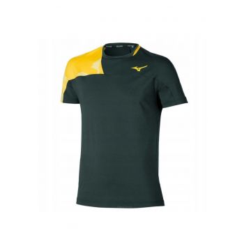Tricou sport  Daybreakers Shadow - verde - bumbac