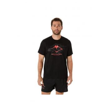 Tricou sport  negru - poliester - Negru