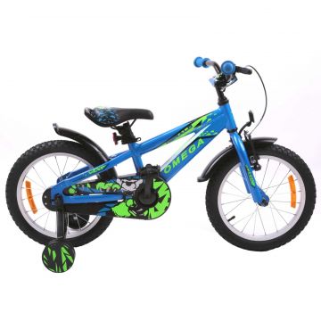 Bicicleta copii Omega Gerald 16   albastru