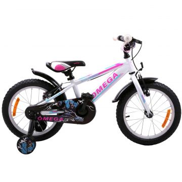 Bicicleta copii Omega Master 20   alb RESIGILAT