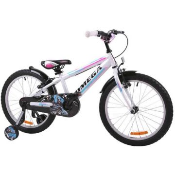 Bicicleta copii Omega Master alb 20
