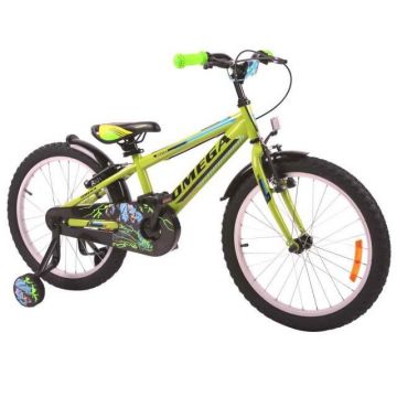 Bicicleta copii Omega Master verde 20