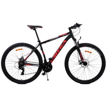 Bicicleta mountainbike Omega Thomas 29   2018 negru rosu
