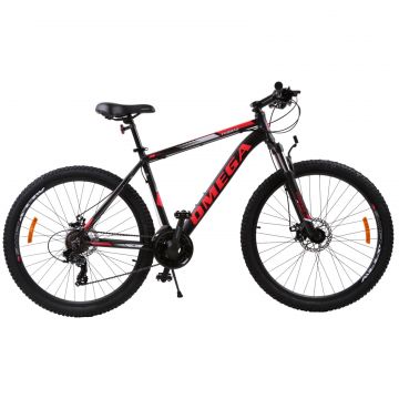Bicicleta mountainbike Omega Thomas 29   2022 , cadru 49cm, negru rosu