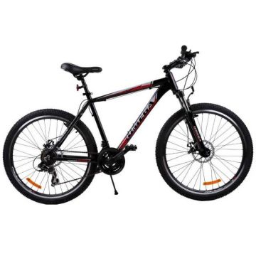 Bicicleta MTB Omega Brave 27.5   negru-rosu-gri