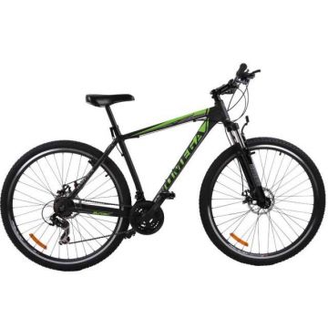 Bicicleta MTB Omega Brave 29   negru-verde