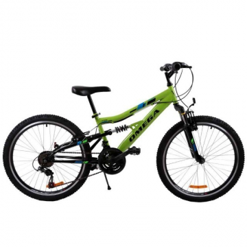 Bicicleta MTB Omega Magic 29   verde fullsuspension