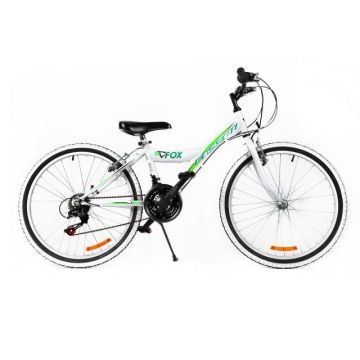 Bicicleta MTB Passati Fox 24   alb verde