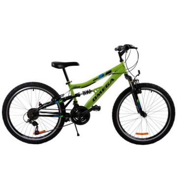 Bicicleta MTB Passati Magic 20   verde fullsuspension