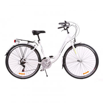 Bicicleta Omega Ramona 26  , 18 viteze, alb