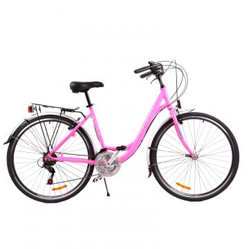 Bicicleta Omega Ramona 28  , 18 viteze, roz