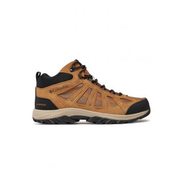 Bocanci trekking barbati  304893698 - Piele naturala - Maro - Maro