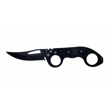 Briceag de vanatoare automat DEPOX , U.S.A.Blade, otel inoxidabil, 22.5 cm, negru