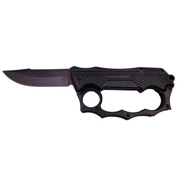 Briceag de vanatoare DEPOX , Battlestar Blade, otel inoxidabil, 21.5 cm, negru