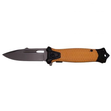 Briceag de vanatoare DEPOX , Sierra Forest, semi-automat, 23 cm, bej