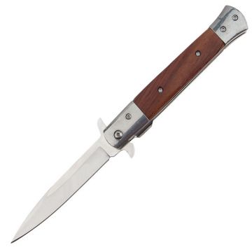 Briceag italian DEPOX , Stilleto Mania, otel inoxidabil, 22.5 cm, argintiu