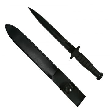 Cutit   Baioneta cu doua taisuri DEPOX , Tactical Knife, camping, vanatoare, pescuit, 35 cm
