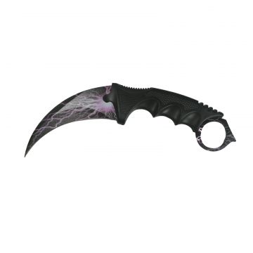 Cutit karambit DEPOX , Purple Lightning 18.5 cm