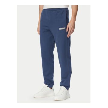 Pantaloni de trening uni din bumbac