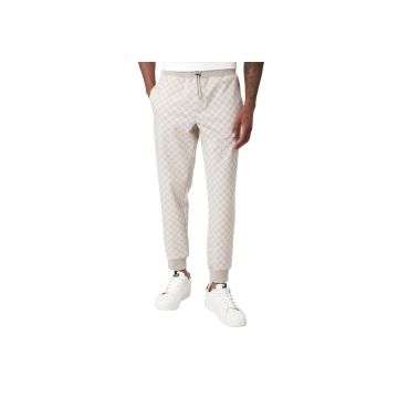 Pantaloni sport barbati -  poliester - maro